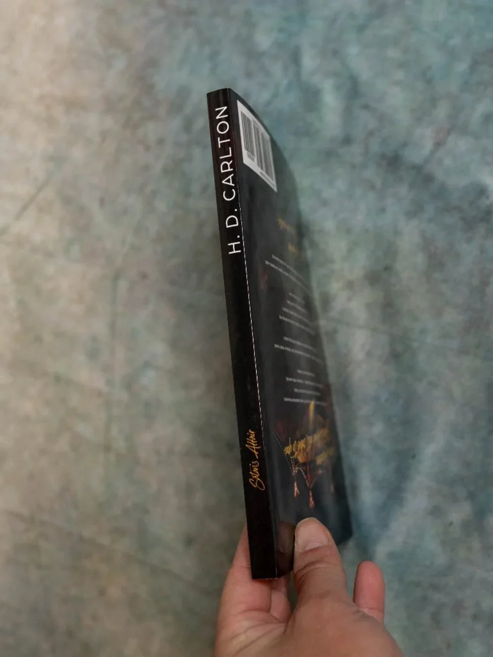Paperback Satan's Affair Book - HD Carlton - Used